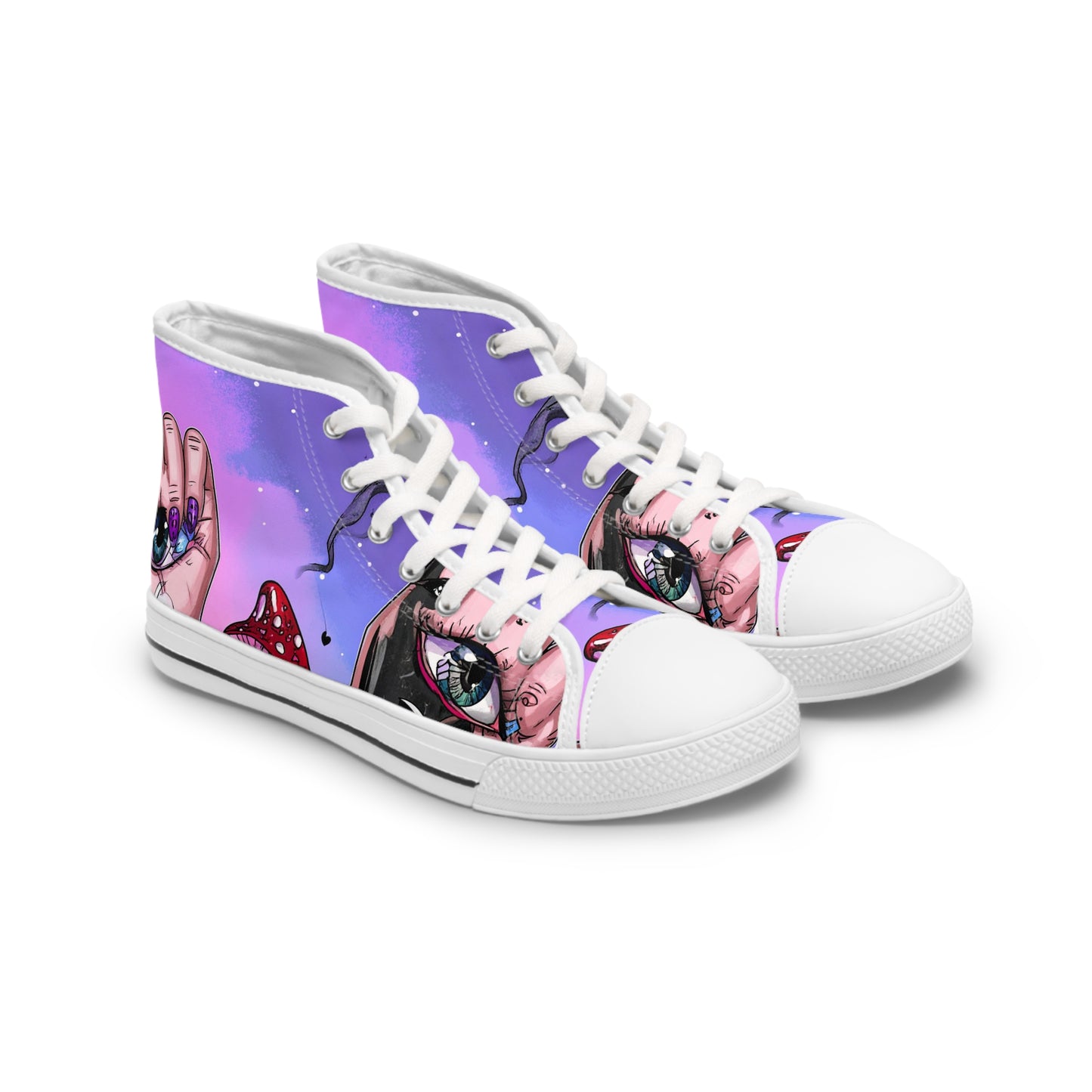 Cosmic Flip~Off Women’s High Tops