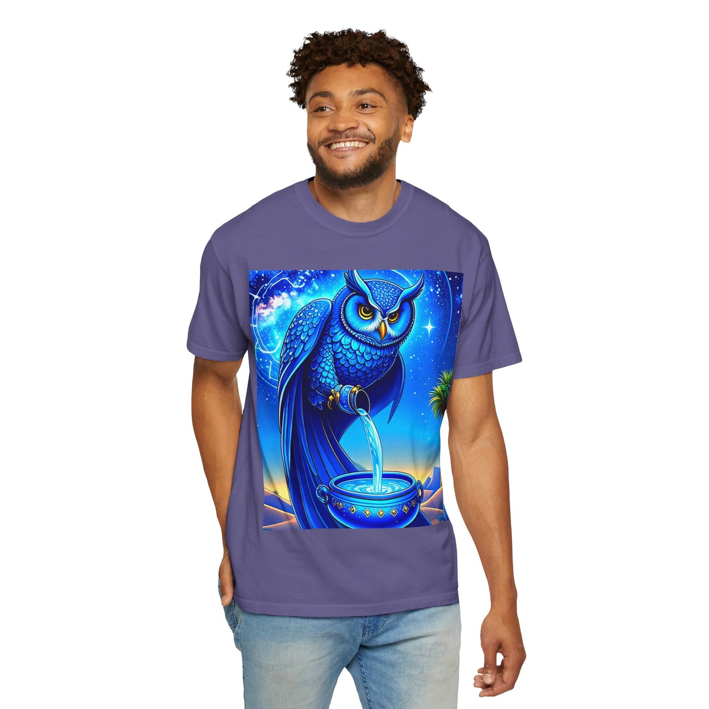Aquarian Owl~asis Unisex T~Shirt