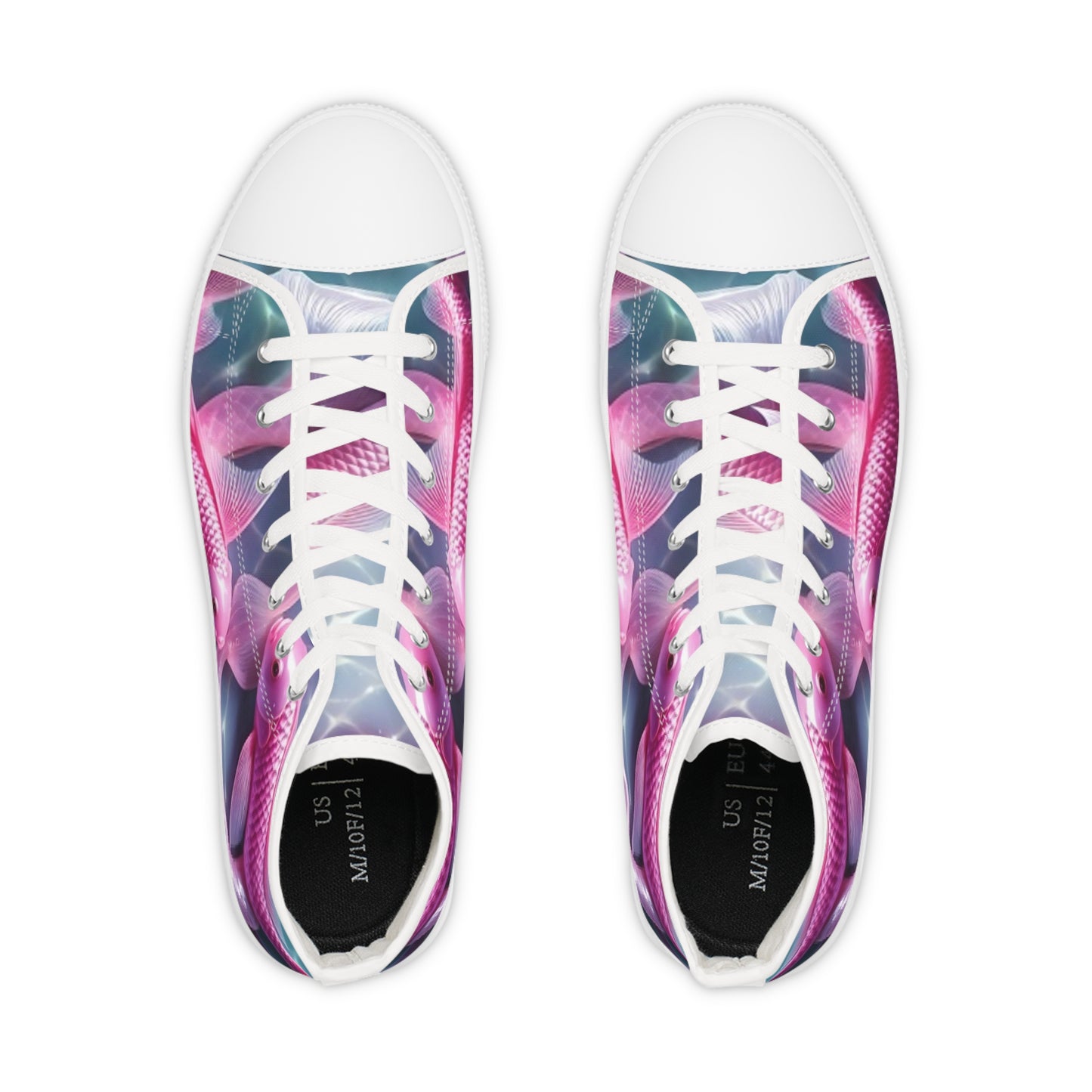 Pretty in Pink Pi~Seas Men’s High Tops