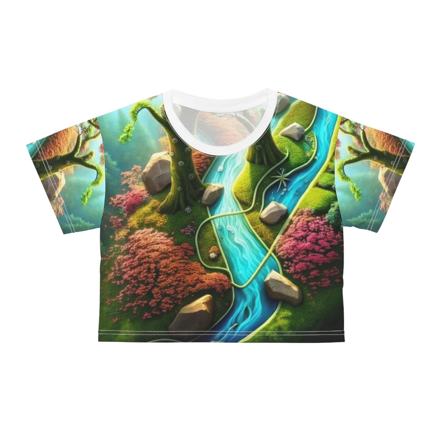 Find Me In The Forest Crop Tee