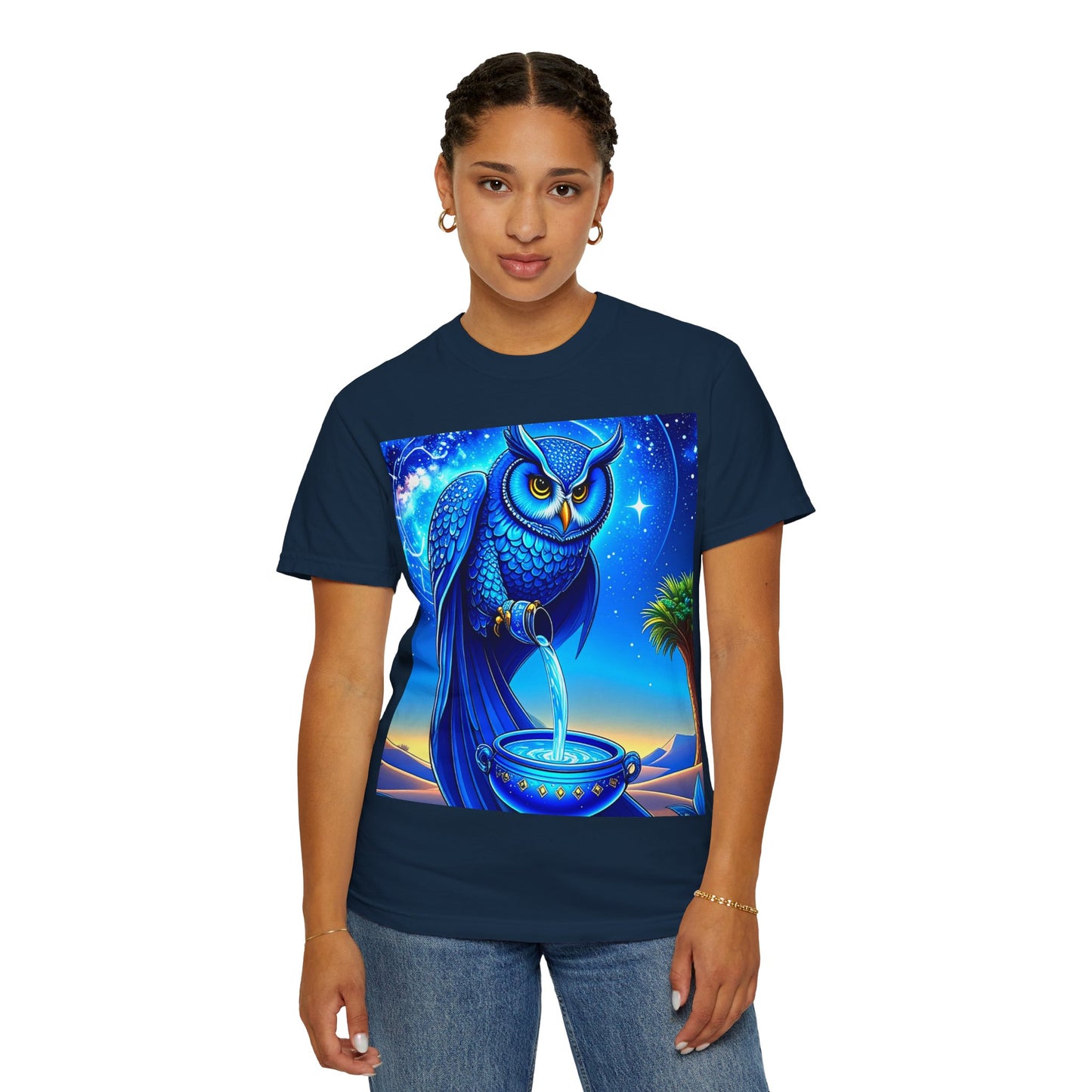 Aquarian Owl~asis Unisex T~Shirt
