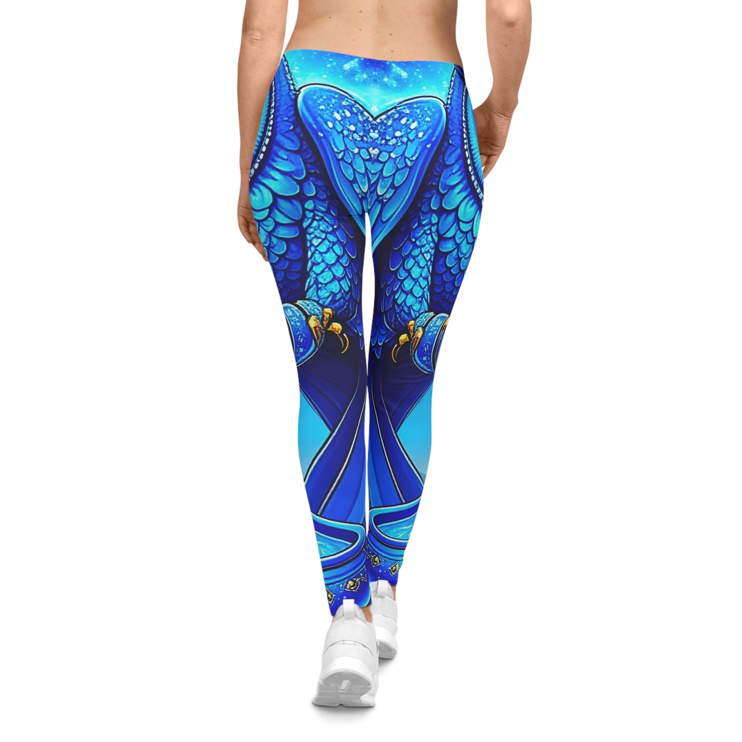 Aquarian Owl~asis Leggings