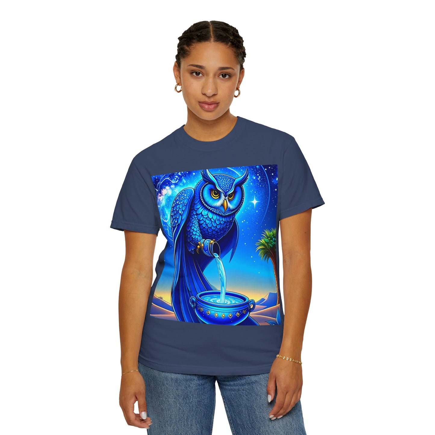 Aquarian Owl~asis Unisex T~Shirt