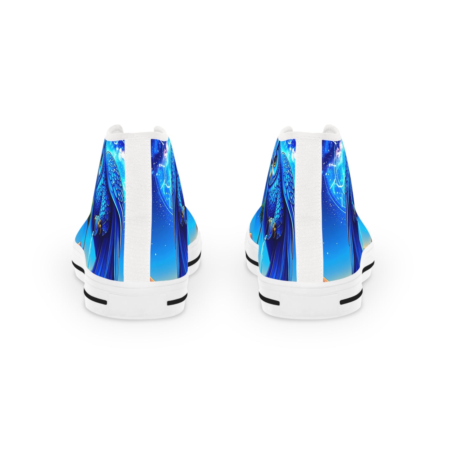Aquarian Owl~asis Men’s High Tops