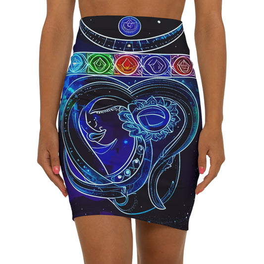 Cosmic Chakra Cluster Skirt