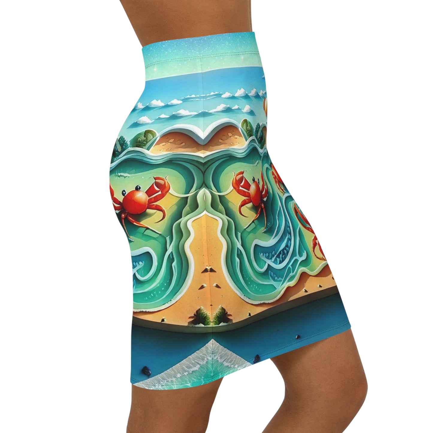 Clawed Current Skirt