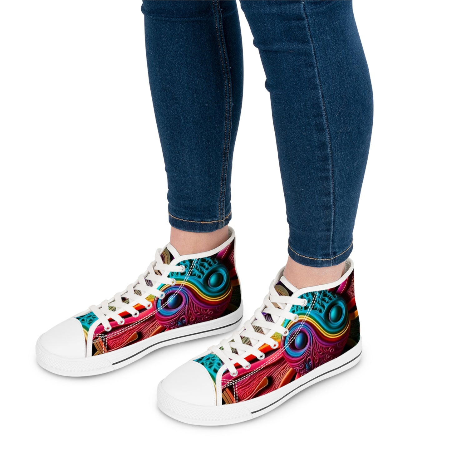 Bal~ANKH~ced Women’s High Tops