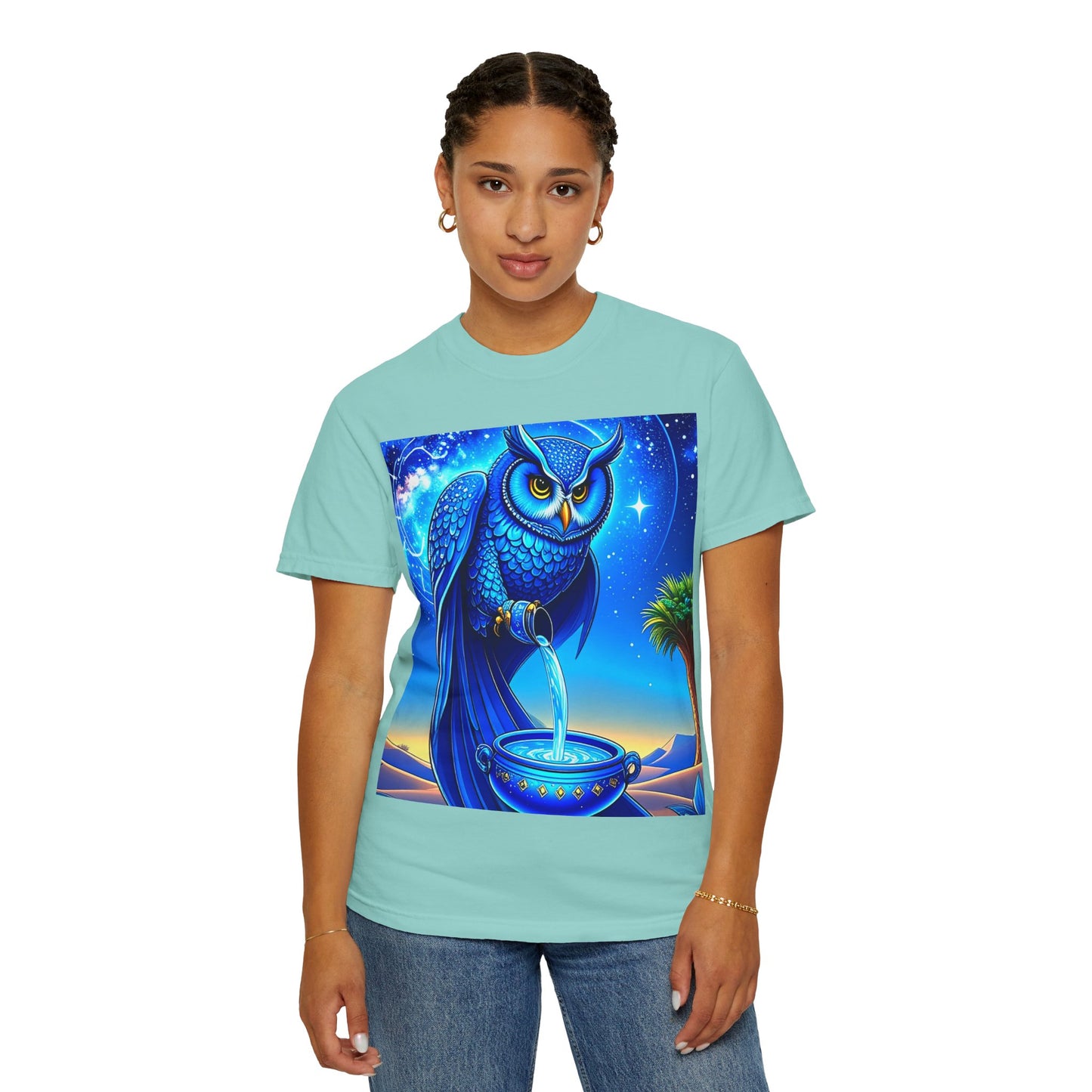 Aquarian Owl~asis Unisex T~Shirt